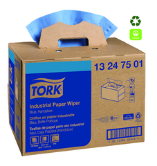 Industrial Paper 4 Ply Wipers - Blue - Handy Box - Grade Industrial Supply