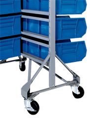 Mobility Kit for Bin Racks and Carts - Grade Industrial Supply