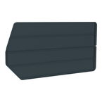 18" x 9" - Black 6-Pack Bin Dividers for use with Akro Stackable Bins - Grade Industrial Supply