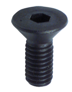 1/2-13 x 2-1/4 - Black Finish Heat Treated Alloy Steel - Cap Screws - Flat Head - Grade Industrial Supply