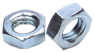 7/8-9 - Zinc / Bright - Hex Jam Nut - Grade Industrial Supply