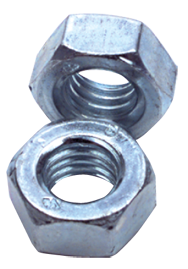 M24-3.00 - Zinc / Bright - Finished Hex Nut - Grade Industrial Supply