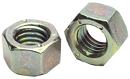 7/8-9 - Zinc / Yellow / Bright - Finished Hex Nut - Grade Industrial Supply