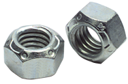 5/8-11 - Zinc / Bright - Nylon Insert Stop Nut - Grade Industrial Supply