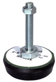 Machinery Mount - #2B 4-5/16'' Diameter - 16mm Bolt - Grade Industrial Supply