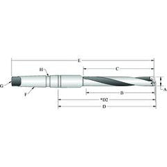 24010H-004IS T-A® Spade Blade Holder - Helical Flute- Series 1 - Grade Industrial Supply