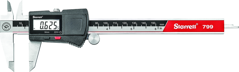 #EC799B-6/150 0 - 6 / 0 - 150mm Electronic Caliper - Grade Industrial Supply