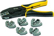 TITAN 7 Pc. Ratcheting Terminal Crimping Set - Grade Industrial Supply