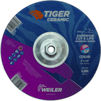 9X1/4 TIGER CERAMIC T27 GRIND WHL - Grade Industrial Supply