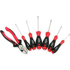 7PC SET PLIERS/SCREWDRIVERS - Grade Industrial Supply