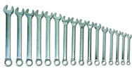 16 Piece Supercombo Wrench Set - High Polish Chrome Finish SAE; 1-5/16 - 2-1/2"; Tools Only - Grade Industrial Supply