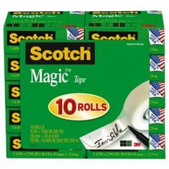 3/4X1000" 810K10 SCOTCH MAGIC TAPE - Grade Industrial Supply