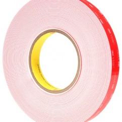 List 5952WF 3/4" x 15 ydsVHB Tape - White - Grade Industrial Supply