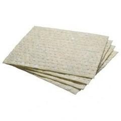 17X15" CHEMICAL SORBENT PAD - Grade Industrial Supply