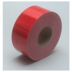 3X50 YDS RED CONSPICUITY MARKINGS - Grade Industrial Supply