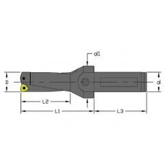 UD-2125-4D-150 4XD Indexable Drill - Grade Industrial Supply