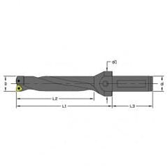 UD-0750-4D-075 - .75" Dia - Indexable Drill - Coolant Thru - Grade Industrial Supply