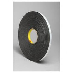 1X36 YDS 4466 BLACK DBL COATED POLY - Grade Industrial Supply