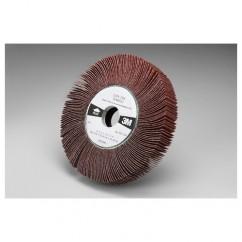 6 x 1 x 1" - 60 Grit - Ceramic Aluminum Oxide - Cloth Wheel 741E - Grade Industrial Supply