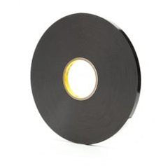 1/2X72 YDS 4929 BLACK 3M VHB TAPE - Grade Industrial Supply