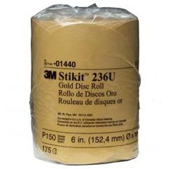 6 - P150 Grit - 236U Disc Roll - Grade Industrial Supply