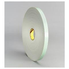 List 4008 3/4" x 7 yds Double Coated Urethane Foam Tape - Off White - Grade Industrial Supply