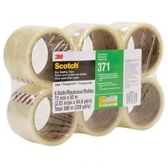 72MMX50MM 371 CLR BOX SEALING TAPE - Grade Industrial Supply