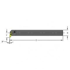 S16S MVUNR3 Steel Boring Bar - Grade Industrial Supply