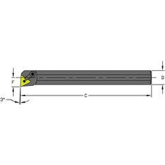 S20U MTUNR3 Steel Boring Bar - Grade Industrial Supply