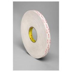 3/4X36 YDS 4952 WHITE 3M VHB TAPE - Grade Industrial Supply