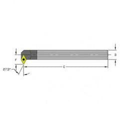 E10Q SDNCR2 Solid Carbide Boring Bar w/Coolant - Grade Industrial Supply