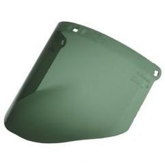 WP96C POLY FACESHIELD DK GREEN - Grade Industrial Supply