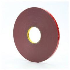 1/2X72 4936F GRAY 3M VHB TAPE - Grade Industrial Supply