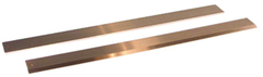 #SE36SSHD - 36" Long x 2-1/16" Wide x 17/64" Thick - Stainless Steel Straight Edge - No Bevel; No Graduations - Grade Industrial Supply