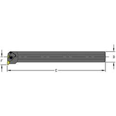 S08M NER2 Steel Boring Bar - Grade Industrial Supply