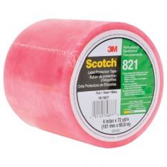 List 821 4" x 72 yds Labelgard Film Tape - Pink - Grade Industrial Supply