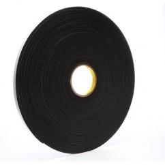 1/2X36 YDS 4718 BLK VINYL FOAM TAPE - Grade Industrial Supply